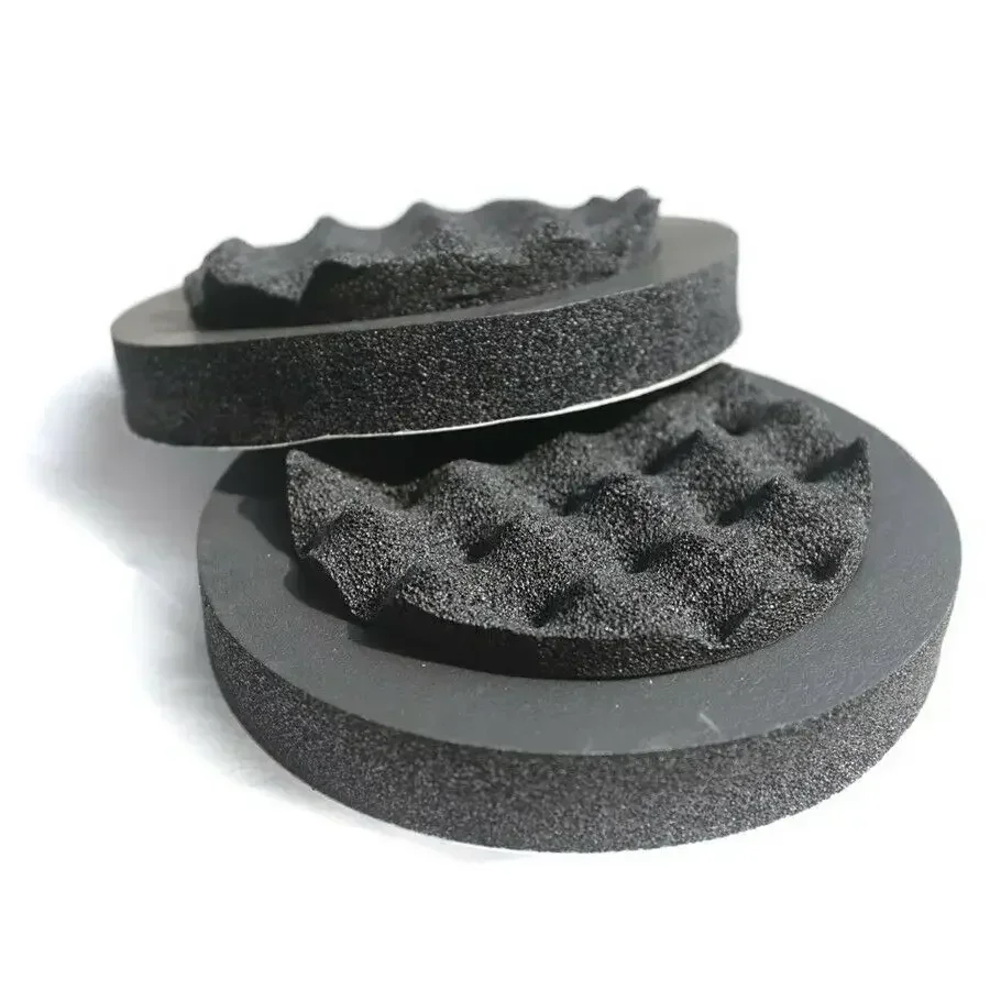 2/4Pcs 6.5" Car Door Soundproof Ring Foam Pad Woofer Speaker Noise Insulation Automobiles Interior Accessories
