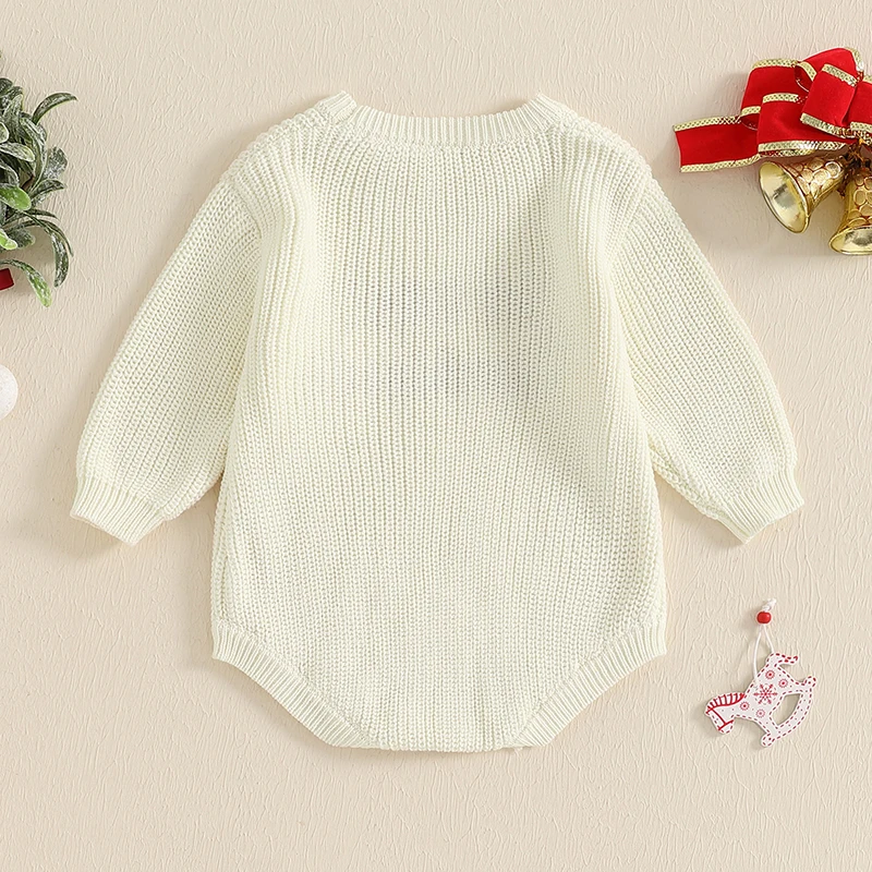 Baby Knit Romper Sweater 3