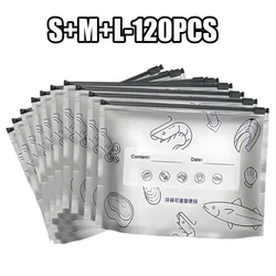Durable Reusable Food Grade Aluminum Storage Bags for Freshness & Organization (4Bag)