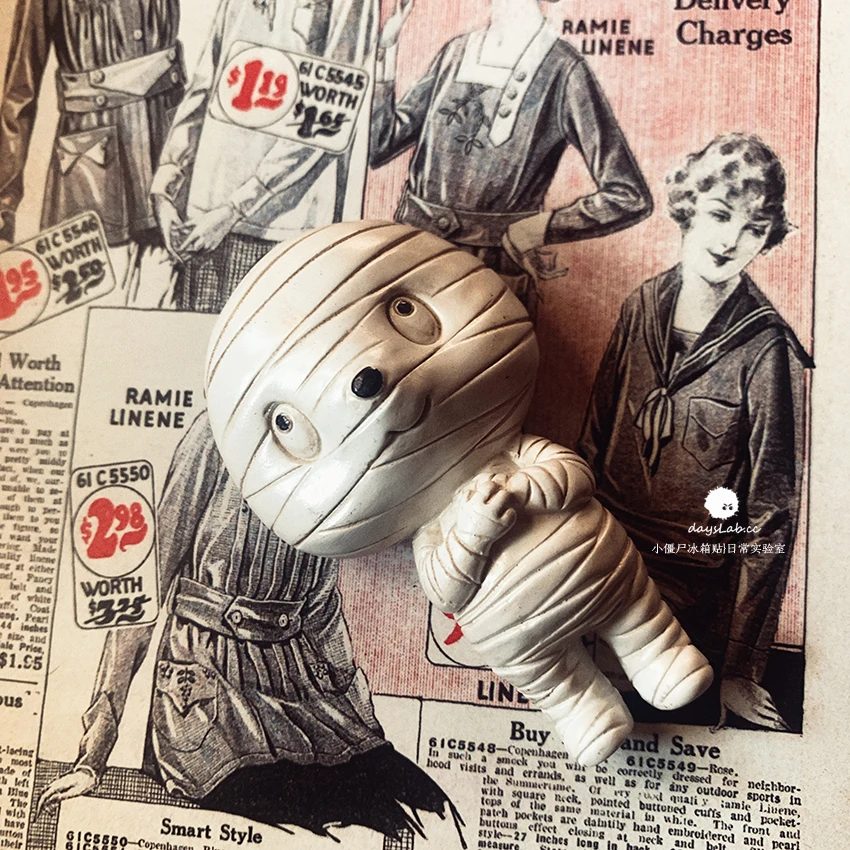 Resin Refrigerator Sticker Little  Mummy