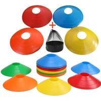 10/50Pcs Agility Soccer Cones Football Training Obstacle Logo Plate ObstacleMarking Discs For Training Football Kids Sports Toy