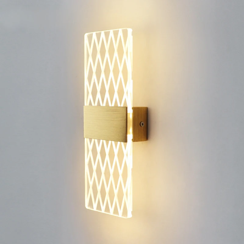 

Creative Minimalist Fashionable Wall Lamp Bedroom Bedside Stairs Simple Design Lighting Decorative Mueblesa Home Furniture WXHYH