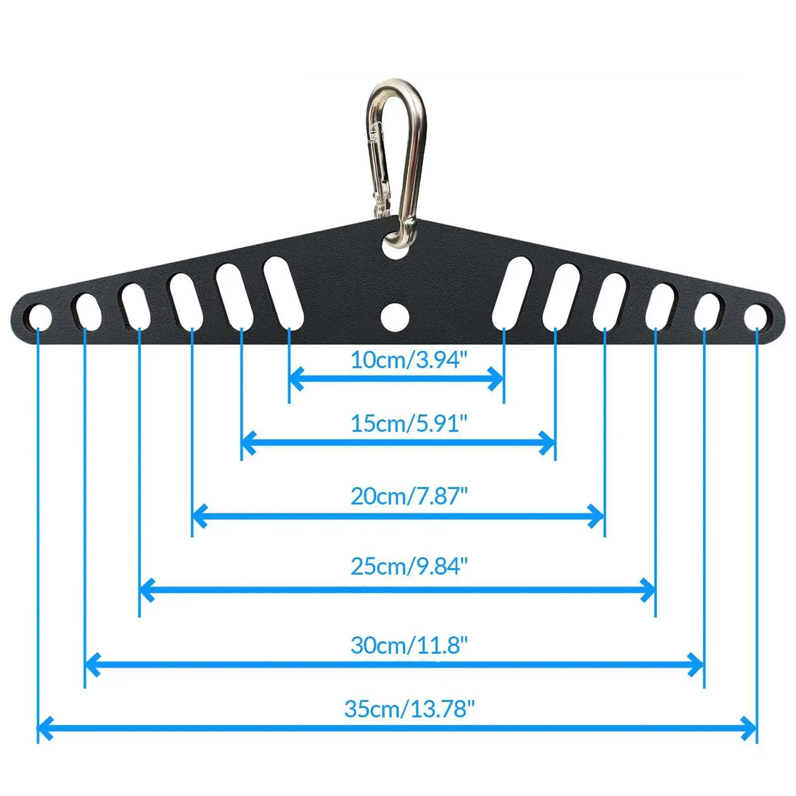 LAT Pull Down T Bar Spreader Bar for Home Pulley System Adaptor Crossover