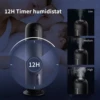 Sejoy 8L Humidifier Large Room Ultrasonic Cool Mist Essential Oil Diffuser Timer Humificador 6