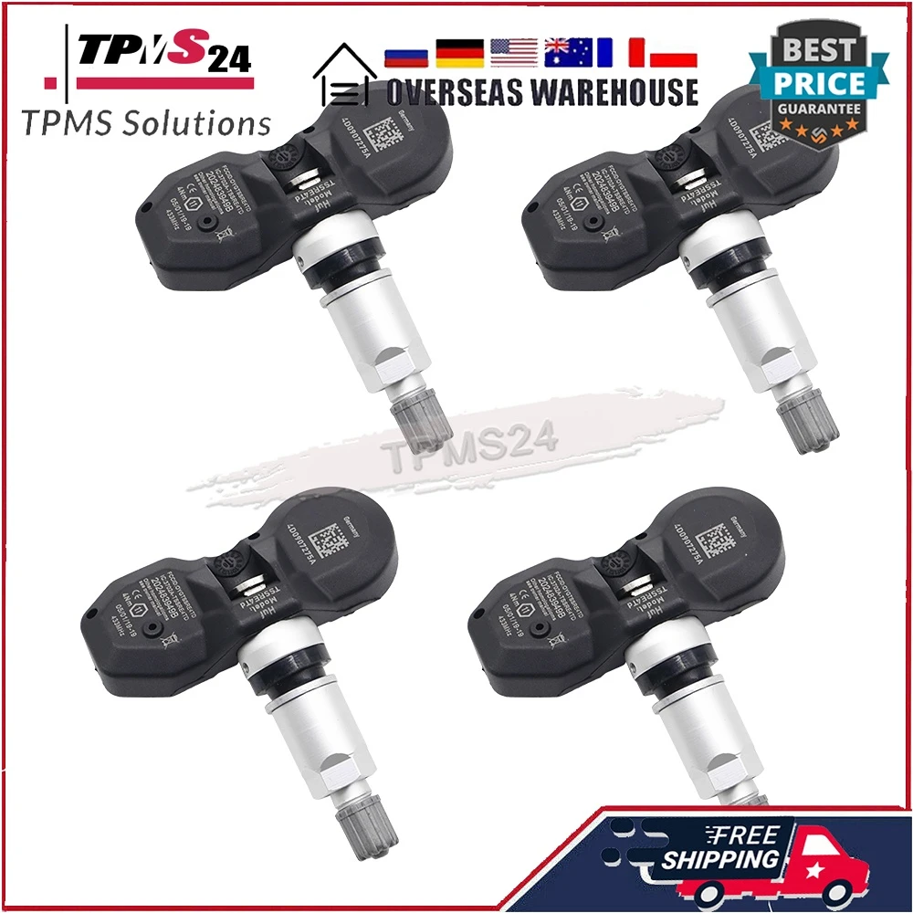 Per 2002-2009 Audi A8 Allroad A6 Allroad Volkswagen Phaeton 315Mhz Tpms Sensore Di Pressione Dei Pneumatici 4D0907275A