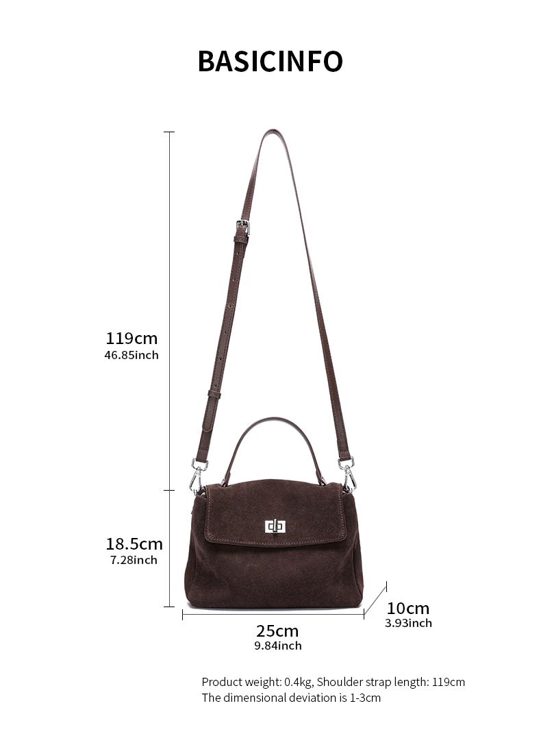 Detailansicht der hochwertigen Lederstruktur und der professionellen Nähte an der Schultertasche.