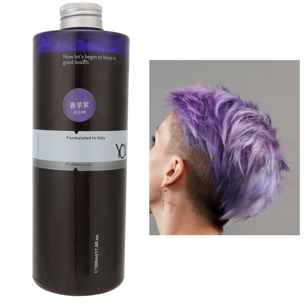 Kapper Professionele Diy Kleuren Crème Haar Verven Crème Wax (Taro Paars)(Taro Paars)|Haarkleur| - AliExpress