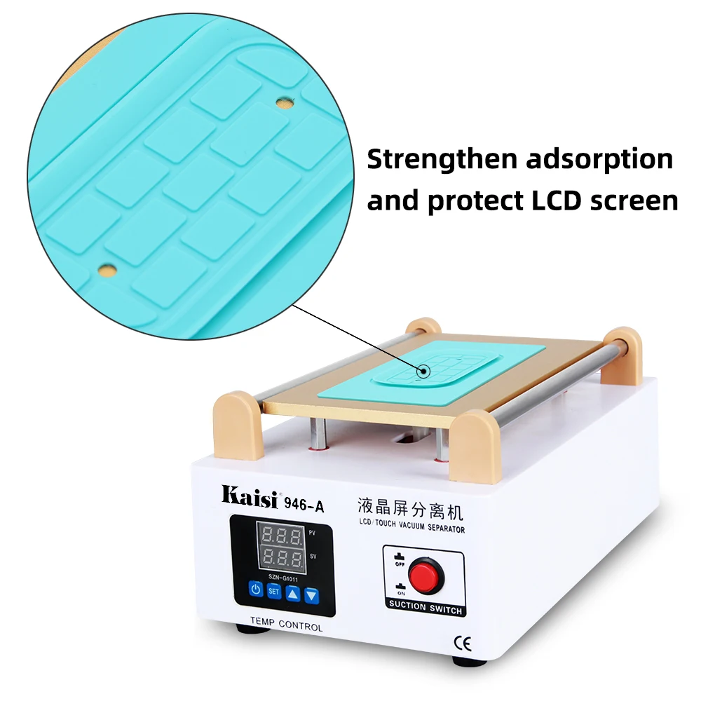 2-in-1 LCD Screen Separator 14" Vacuum Bildschirm Reparatur Maschine Heizplatte