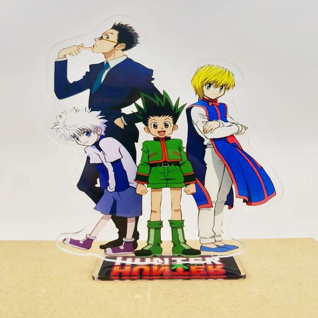 Hunter x Hunter Hisoka Anime Action Figure Stand, Modelo Cosplay, Kurapika  Killua Zoldyck Placa, Decoração De Mesa, Acrílico Em Pé Sinal - AliExpress