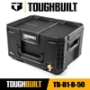 TOUGHBUILT TB-B1-B-50 StackTech Large Tool Box Multifunctional Matching Stacking Combination Tool Organizer Toughbuilt Tool Box 1