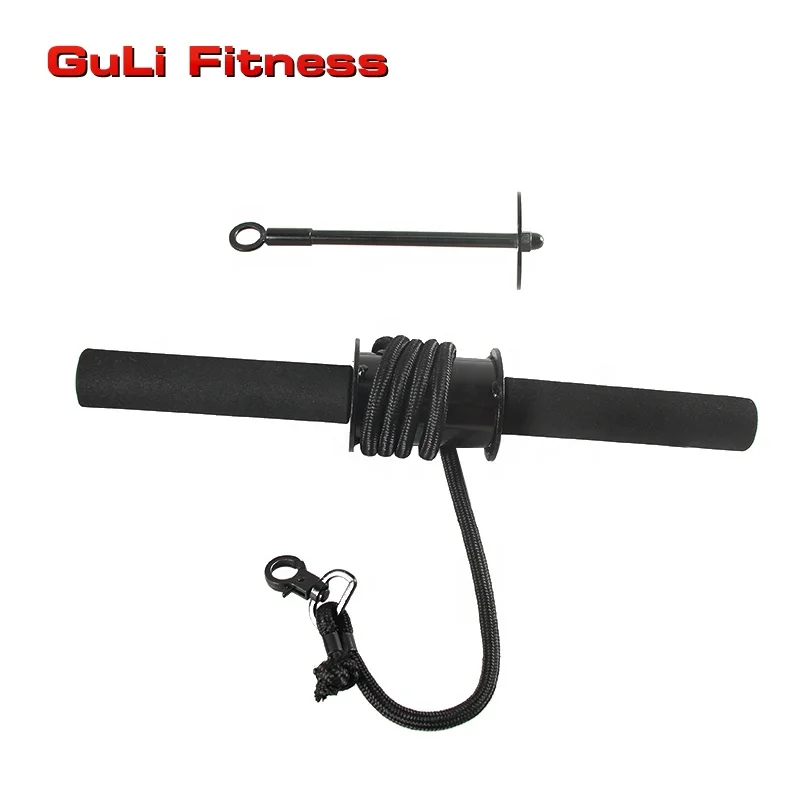 Arm Training Wrist Blaster Forearm Wrist Roller for Weight Plates Workout Forearm Roller Exerciser and Blaster