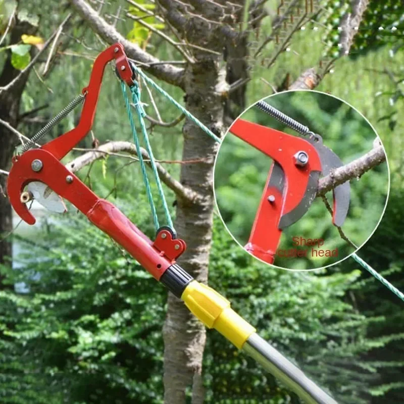 Telescopic Scissors Fruit Picker High-altitude Cutting Branch Pruning Branches Gardening Tools and Equipment Fruit Picking Tool
