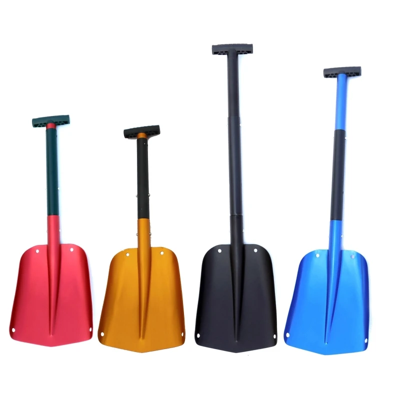 Retractable Outdoor Snow Ice Shovel Yard Leaf Cleaning Tools Summer Beach Shovel Camping Emergency Snow