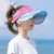 Big Brim Men Sun Hat Retractable Sun Visor Empty Top Cap Fashion Stripes Magic Tape Adjustable Outdoor Sport Hiking Fishing Hat 7