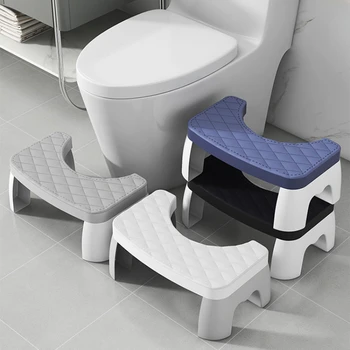 Waterproof Squatty Potty Toilet Stool – Anti-Slip Squat Stool for Adults, Pregnant Women, Children & Elderly 1