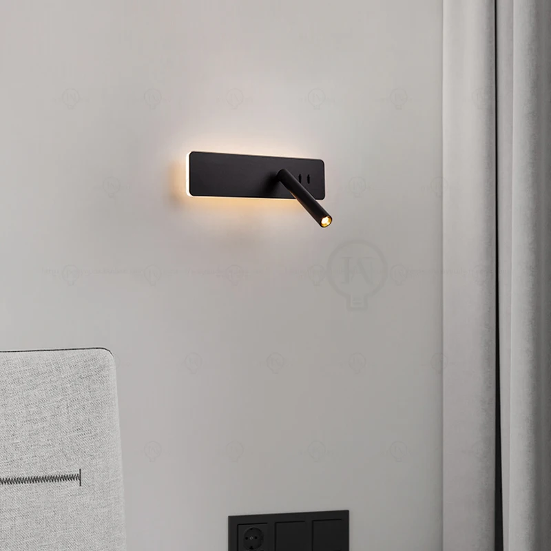 LED Wall Lamp Reading Light Bedroom Living Room
