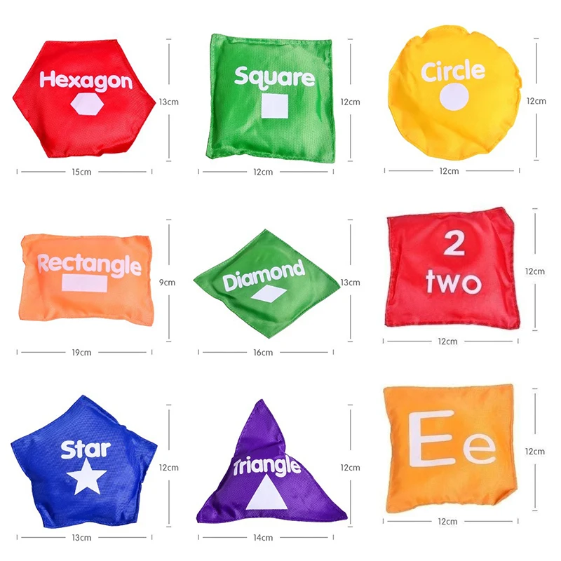 Cloth Beanbag Toss Toy for Kids Outdoor Play