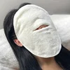 Hot Compress Face Towel Reusable Cotton Thickened Face Steaming Towel Moisturizing Mask Beauty Skin Care Tool for Salon Home Use 2