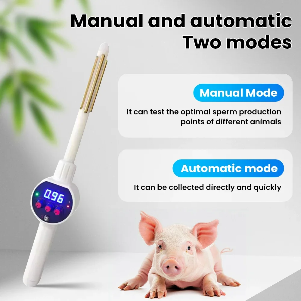 Veterinary Electric Stimulation Semen Collector Animal sperm collector Equipment