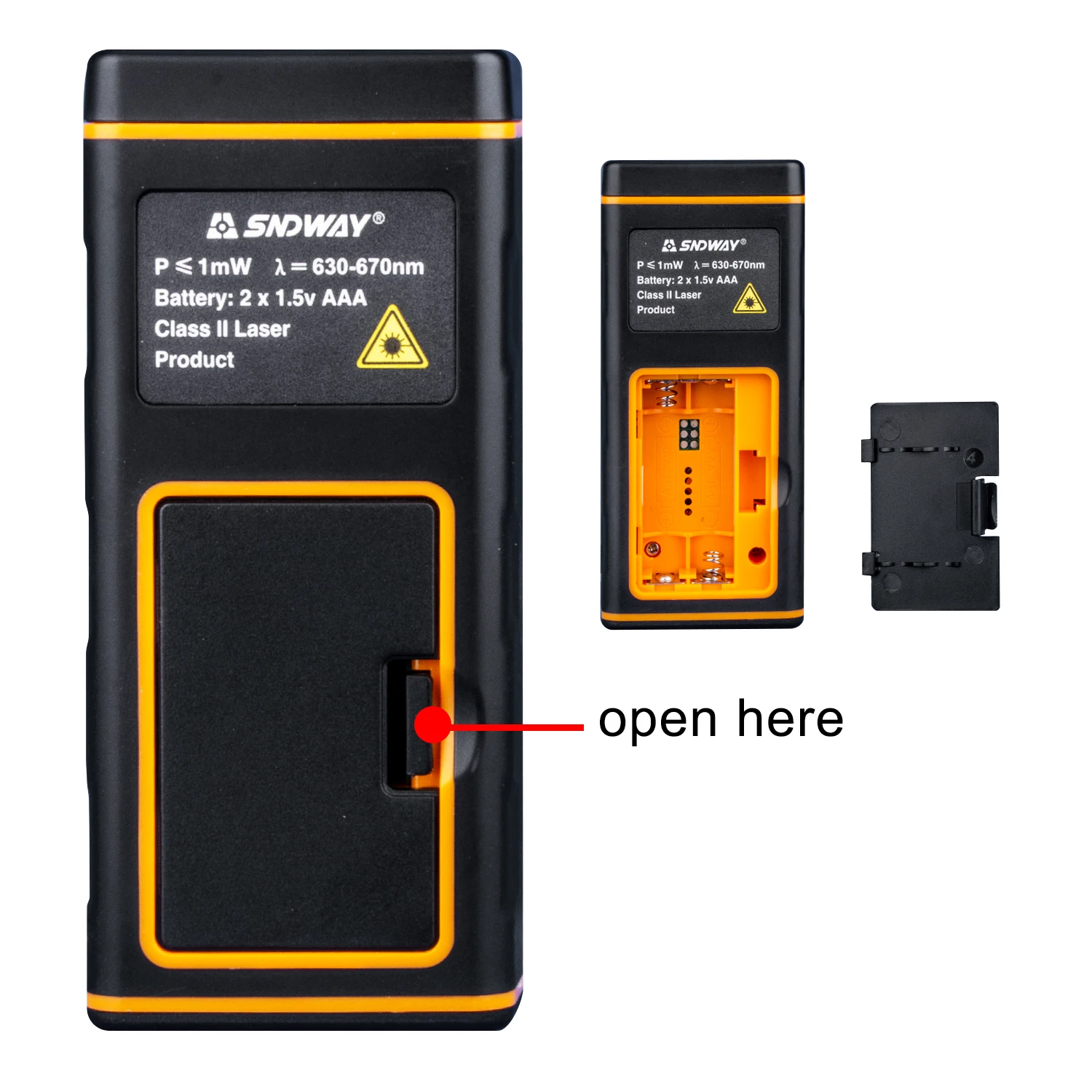 Sndway Laser Afstand Meter Digitaal Meetapparaat Tools Elektronische Tape Laser Afstandsmeter