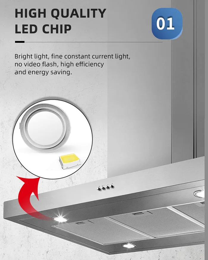 Ampoule LED pour hotte de cuisine, 2W, 68mm, 12V AC, entrée DC, connecteur EL4.5, verre dépoli, 4000K, 3000K, évent de fumée, 2 pièces