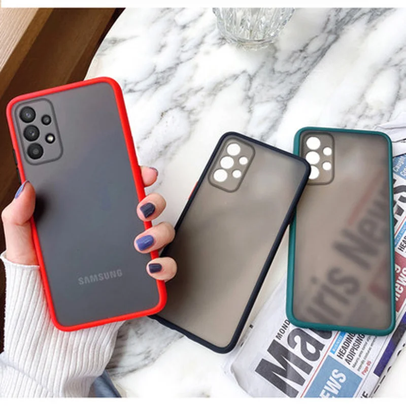 Translucent Matte Phone Case with Enhanced Grip