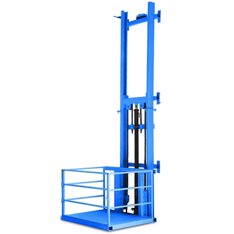 Elevatore Elettrico 500KG/1000KG, Piccolo Sollevatore Idraulico Elettrico, Montacarichi a Guida Lineare, Elevatore Semplice per Magazzino e Casa - immagine 5