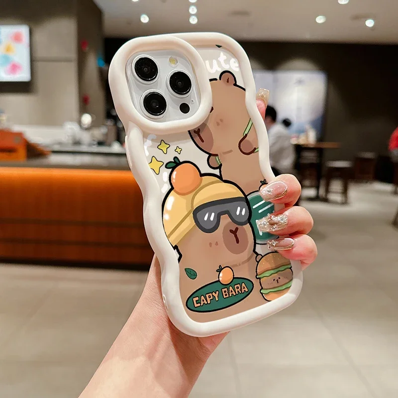 Cute Soft Capybara Phone Case - Adorable and Protective Cover