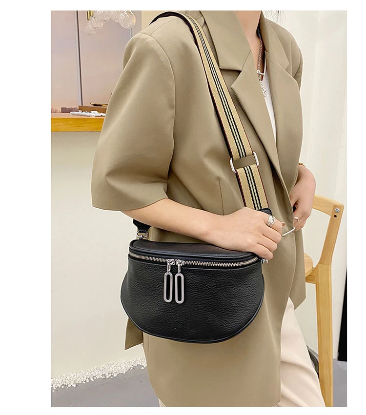 2023 Canvas Mini Waist Bags for Women Belt Pouch Handbags Messenger  Shoulder Bag Fashion Footprints Gym Sports Fanny Pack Female