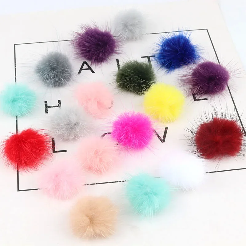 Bolas De Pompón Multicolor - 300 Unidades En 2 Tamaños (17 Mm Y 21.5 Mm) | Para Manualidades, Sombreros Y Decoración