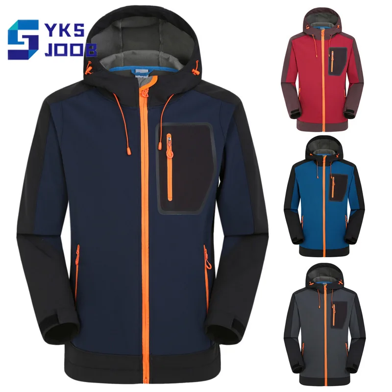 Chaquetas de senderismo al aire libre para hombre, abrigo impermeable de lana a prueba de viento, chaqueta de Montañismo para caza al aire libre, Camping, nuevo