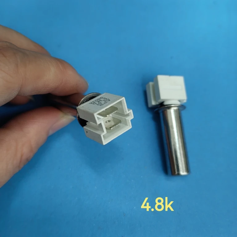9803A For Midea Little Swan Haier Washer Drying 4.8K Temperature Sensor Sensor Head Accessories washer temperature sensor