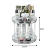 360° Rotatable Desktop Cosmetic Rack Bathroom Shelf Large-capacity Perfume Aromatherapy Skin Care Product Storage Rack Organizer 6