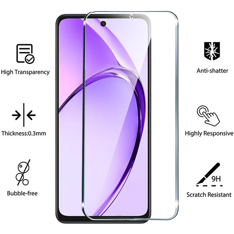 5-Pack Premium HD Tempered Glass Screen Protectors