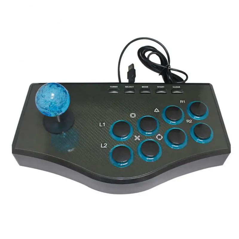 Arcade Fight Stick Street Fighting Joystick Controller Gamepad Per Ps3 / Pc / Android, Usb Pc Street Fighter Arcade Game