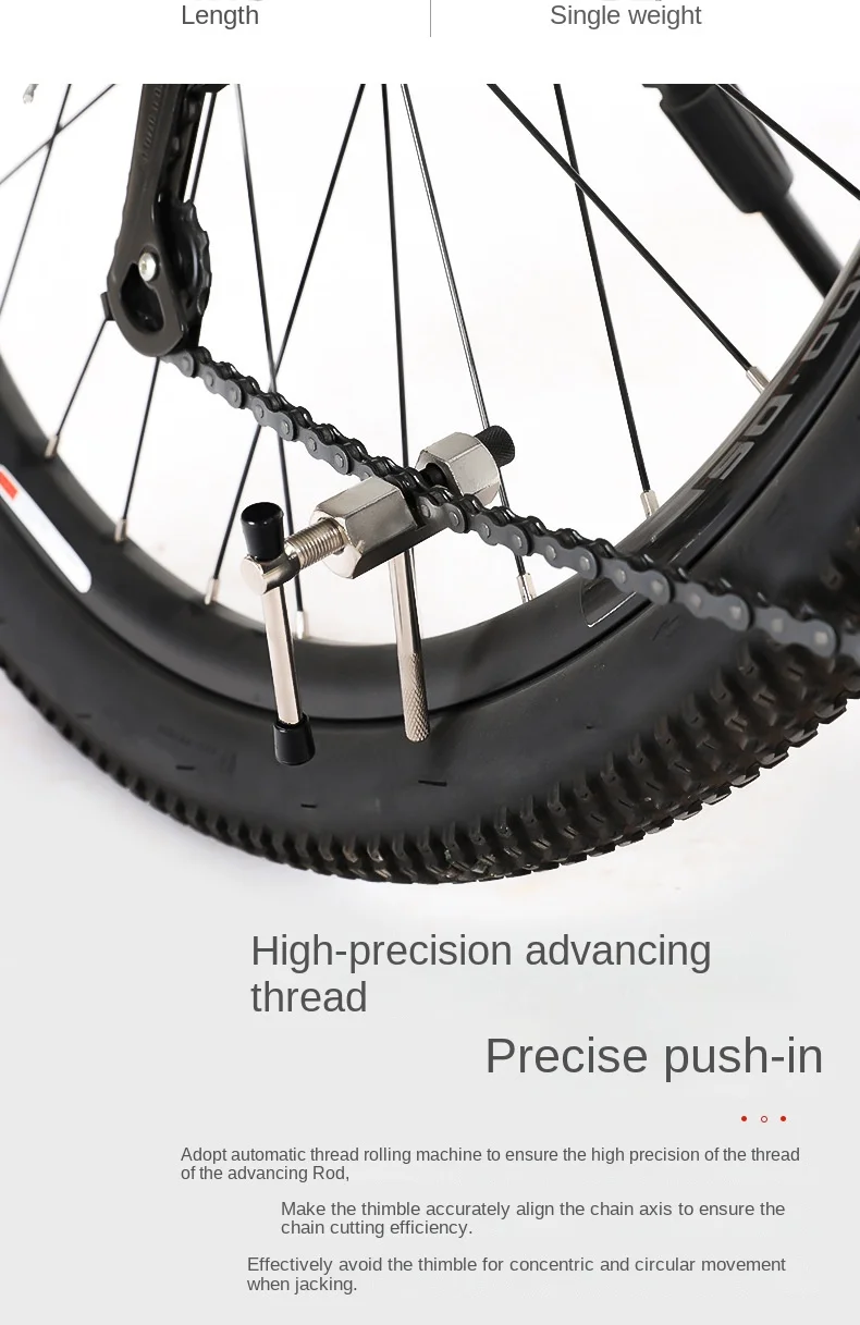 Mountainbike Rennrad Fahrrad Reparatur Demontage Kettenrad Puller Zentrale Achse Kettenrad Kurbel Entfernung Fahrrad Reparatur Werkzeug Set – Detail 18