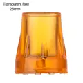 Transparent Red-28mm