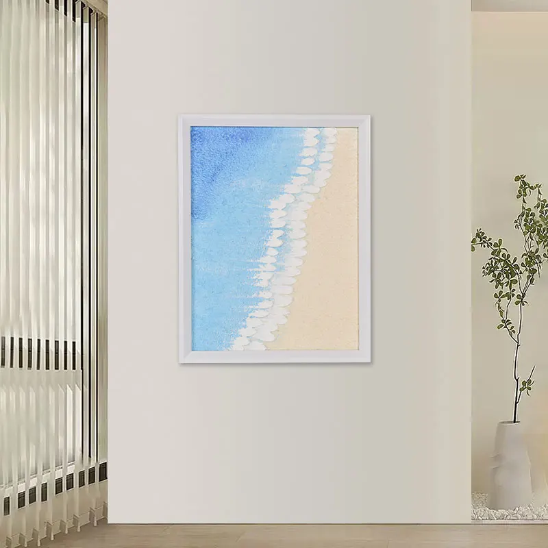 Classic landscape painting hand-painted oil painting living room dining room home decoration mural