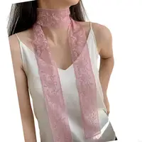 Fashionable Lace Wrap Evening Party Scarves Daily Commute Soft Neckerchief for Fashionable Women - Image 5