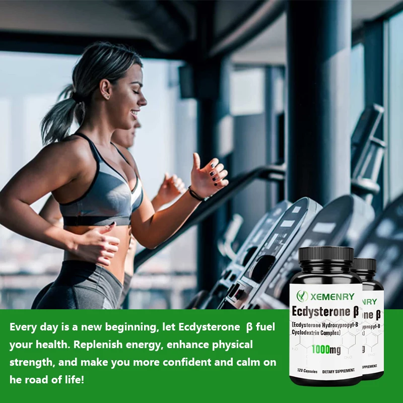 Ecdysterone Natural Anabolic Agent Increases Muscle Mass Athletic Performance and Strength muscle supplement