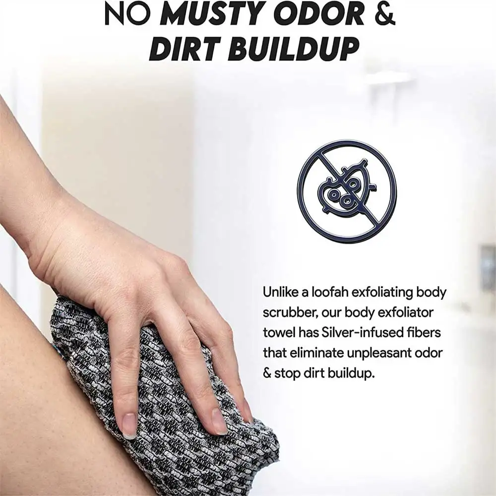 

Волокнистое полотенце, освежающее ванное полотенце, не повреждает, мягкое Отшелушивание, быстро разлагает грязь на поверхности кожи, быстросохнущая губка для ванны