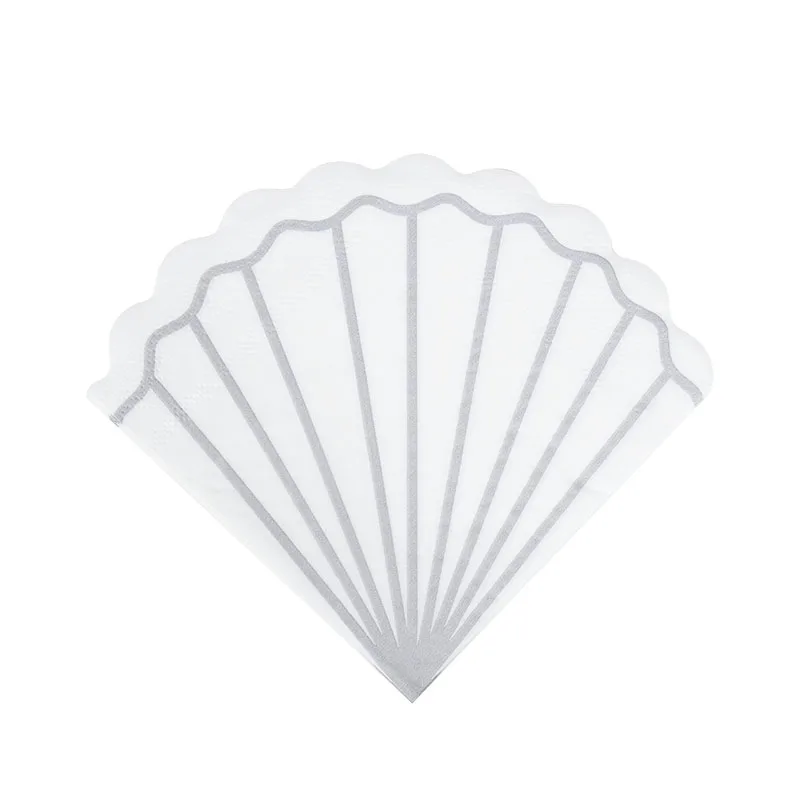 Mermaid Birthday Party Disposable Tableware Set Under The Sea Party Little Mermaid Girls 1st Birthday Decoration Shell Balloons