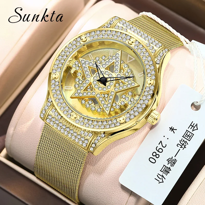 LIGE New Women Ultra-Thin Watch Top Brand Luxury Watches Fashion Ladies Clock Stainless Steel Waterproof Calendar Wristwatch+Box