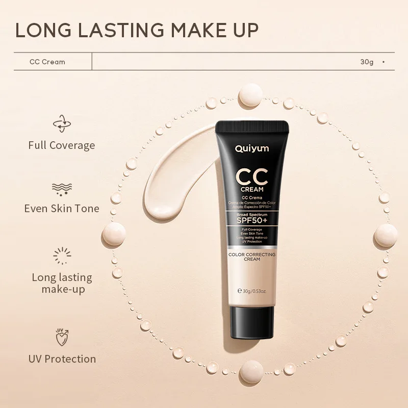 9 Colors CC Cream Liquid Foundation Waterproof Concealer makeup cosmetics,liquid foundation,cc cream,waterproof foundation,makeup cream