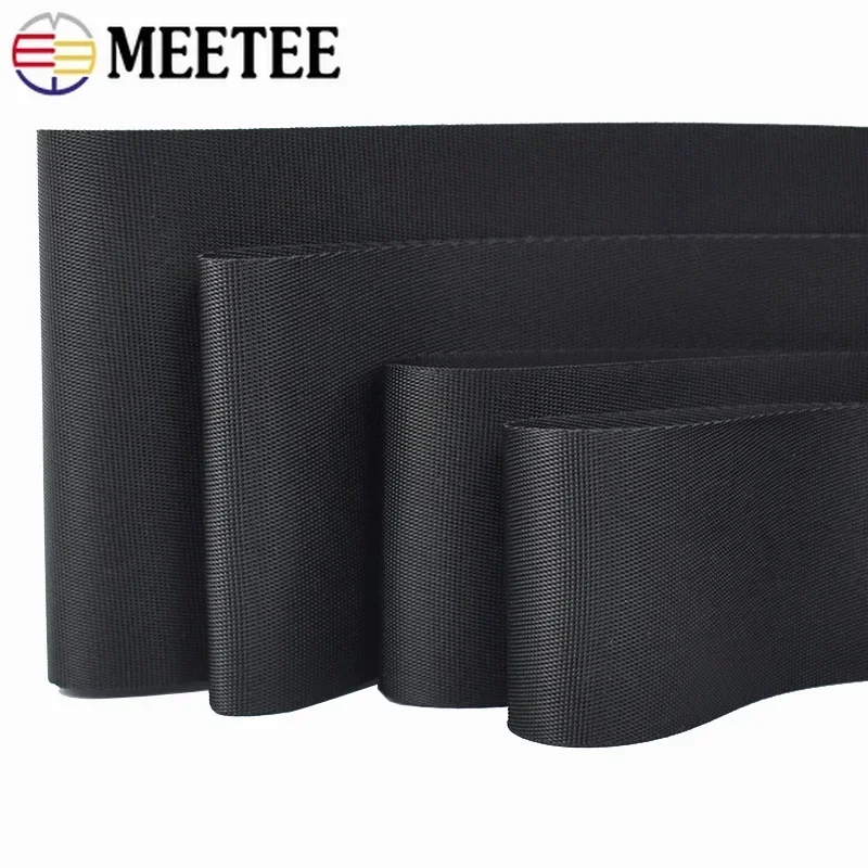 Nylon Webbing Band 5Meters 10-100mm Bag Backpack Strap Pet Collar Belt Tape DIY Garment Ribbon Sewing Accessories nylon webbing tape nylon webbing webbing ribbon