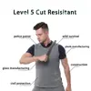 Summer Level 5 T-Shirt Thin Breathable Soft Invisible Outdoor Self-Defense Anti-Cut Anti-Stab Anti-Slash Tactical Clothing 2