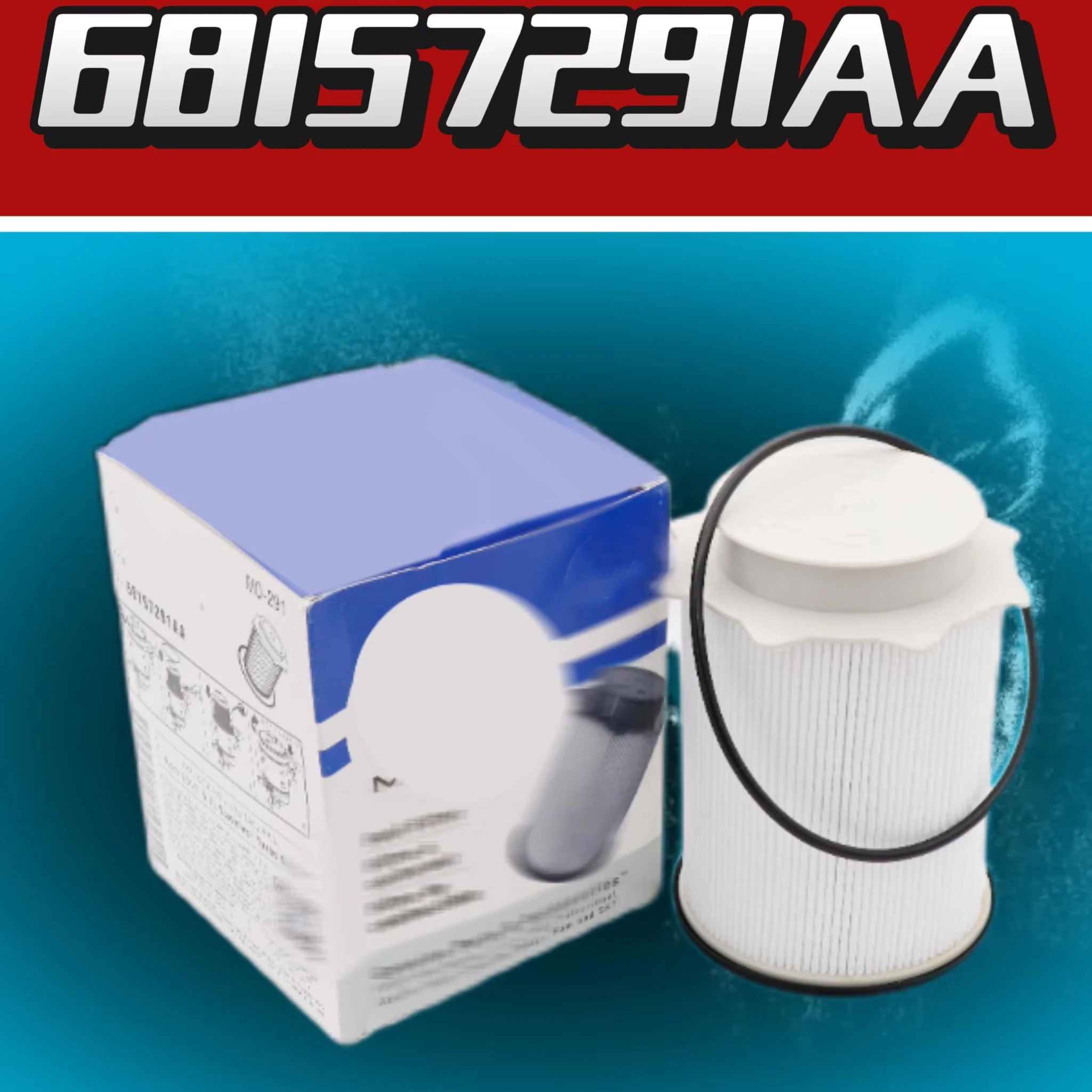 סט מסנן דלק חדש 68436631AA 68157291AA עבור Ram 2500 3500 4500 5500 מנוע דיזל טורבו בנפח 6.7 ליטר עבור Cummins עבור Dodge החלפה