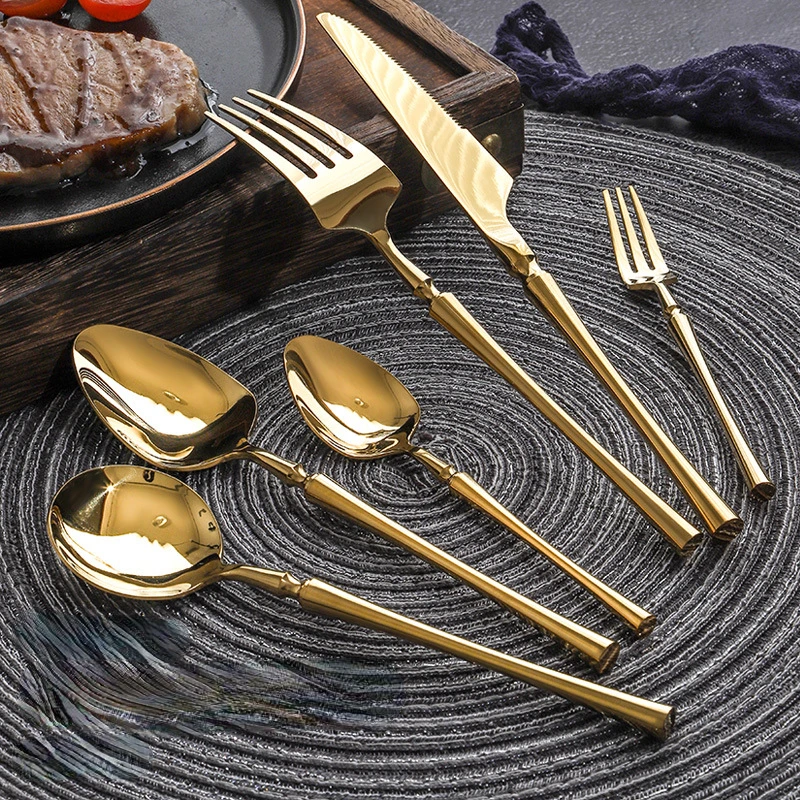 

304 нож из нержавеющей стали в западном стиле, вилка, искусственный нож и вилка для ресторана, отеля, Европейский набор посуды