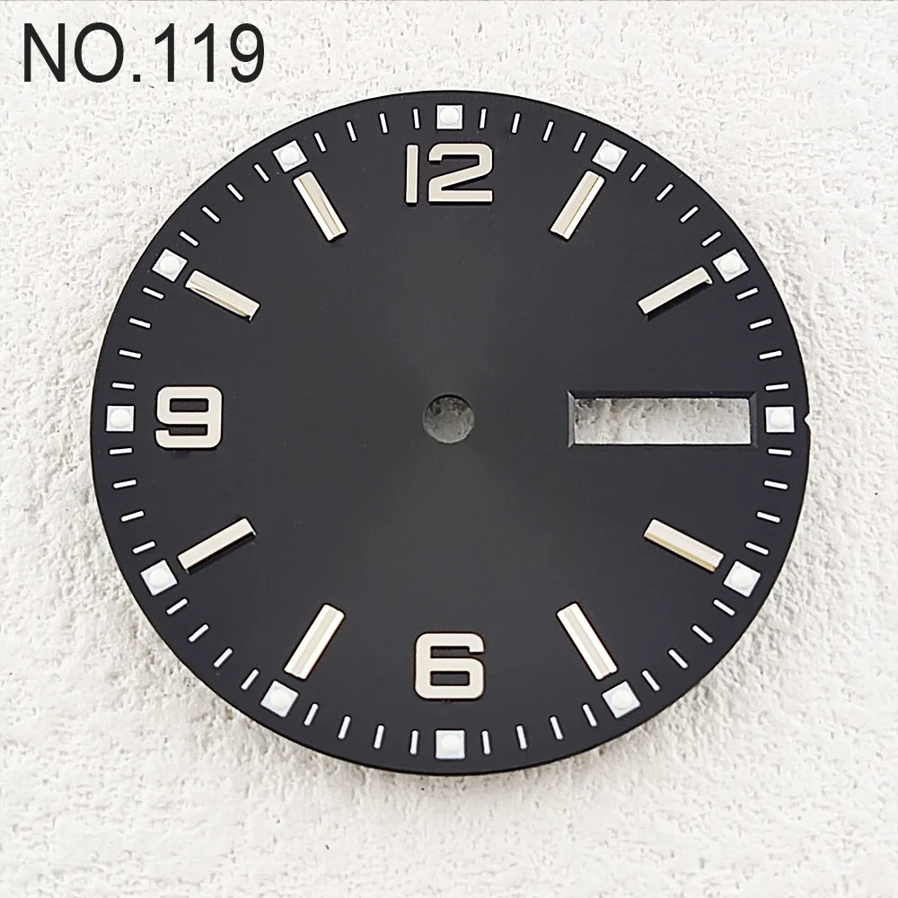Green Luminous Watch Dial, 28.50mm