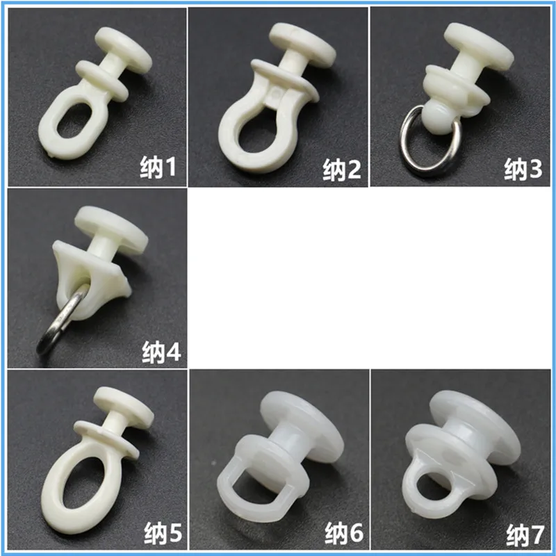 Curtain Hooks Curtain Track Pulley Nano Wheel Bathroom Door Curtains Sliding Roller Home Rod Hardware Accessories